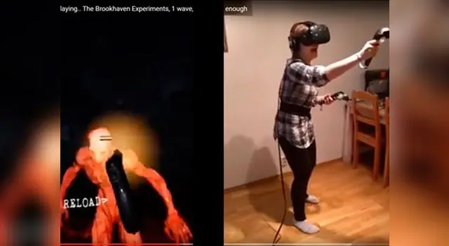 La mujer no evitó parar de gritar tras el ataque zombie La mujer no evitó parar de gritar tras el ataque zombie