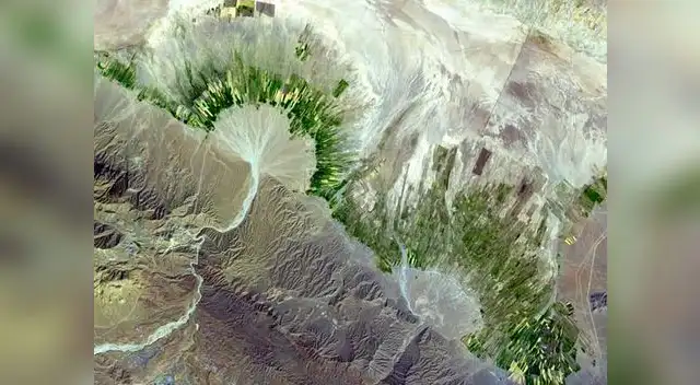 Una meseta de Irán.