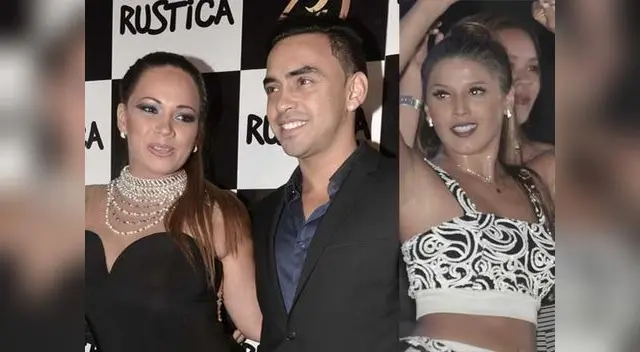 Chalaca la miró de reojo cuando subió al escenario y volteó para no ver su show. 