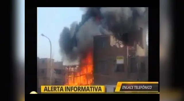 En el lugar se habría almacenado material pirotécnico