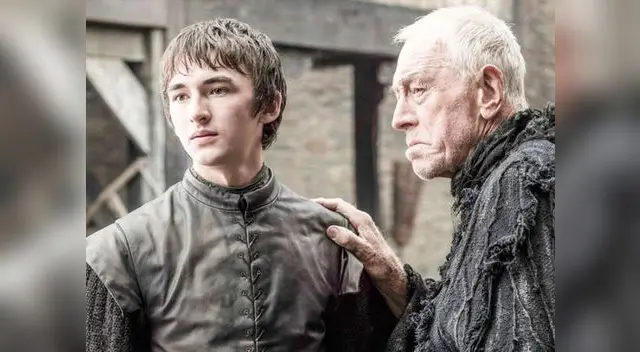 Bran Star con el Cuervo de los tres ojos Bran Star con el Cuervo de los tres ojos