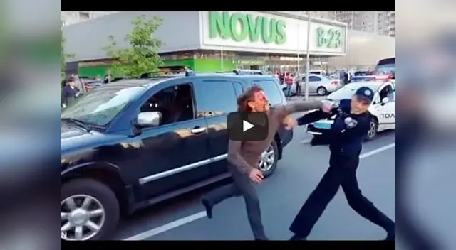 Los policías terminaron en el hospital Los policías terminaron en el hospital