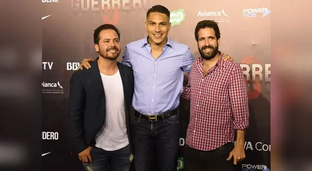 Miguel valladares (productor), Paolo Guerrero y Fernando Villaran (Director) Miguel valladares (productor), Paolo Guerrero y Fernando Villaran (Director)