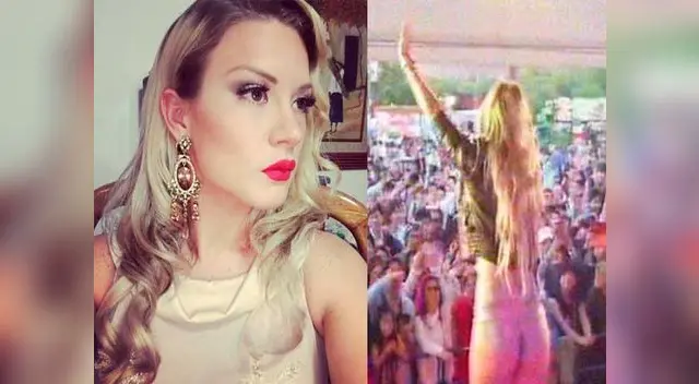 Leslie Shaw en Japón con llamativo 'outfit' Leslie Shaw en Japón con llamativo 'outfit'