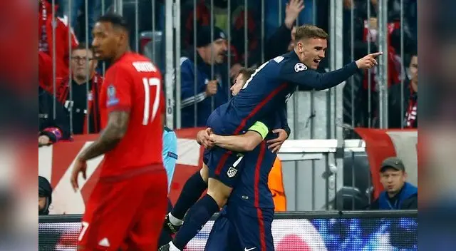 Greizmann anotó gol decisivo para los colchoneros