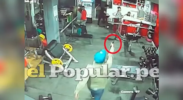 Ladrones en gimnasio Ladrones en gimnasio