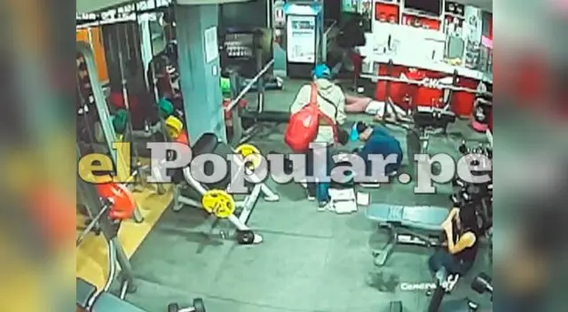 Ladrones en gimnasio Ladrones en gimnasio