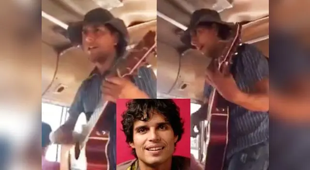 Joven sorprende a Pedro tras cantar en bus Joven sorprende a Pedro tras cantar en bus