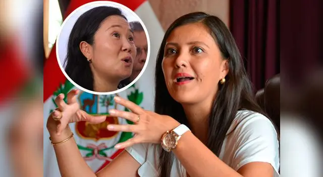 Gobernadora se pronunció sobre Keiko