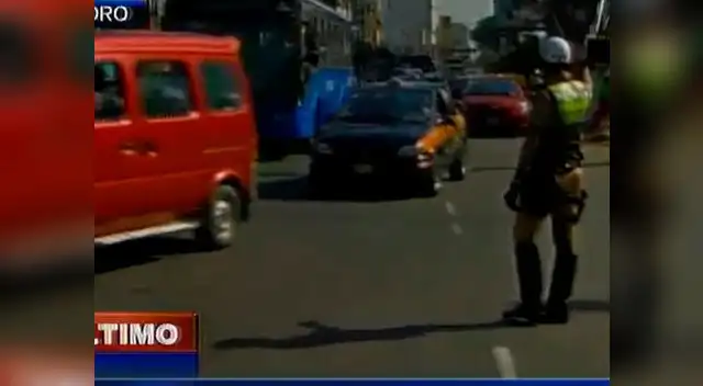 Aniego origino gran congestión vehicular 