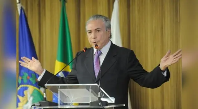 Michel Temer asumirá cargo hasta fines de 2016