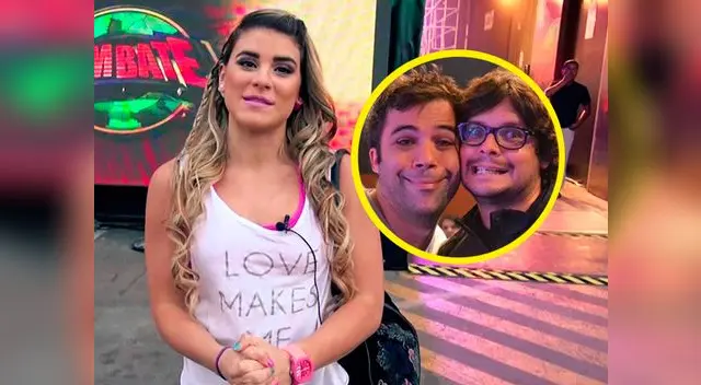 Macarena espera que les vaya bien a Renzo y Gian Piero Macarena espera que les vaya bien a Renzo y Gian Piero