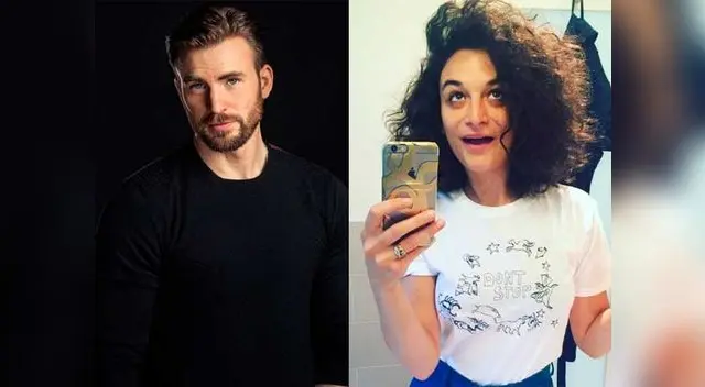 Chris Evans y su actual pareja