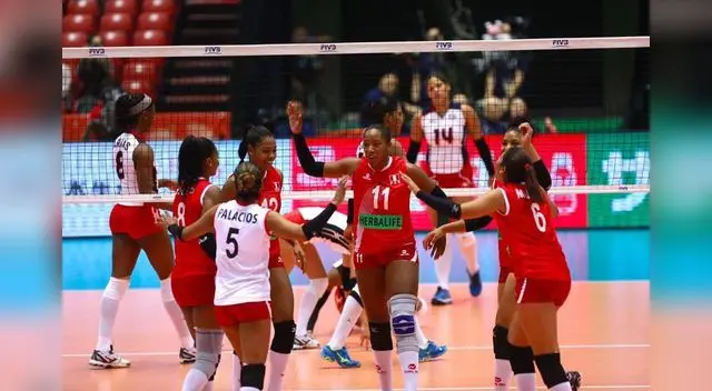 Festejo peruano tras cada punto conseguido FOTO: FPV Festejo peruano tras cada punto conseguido FOTO: FPV