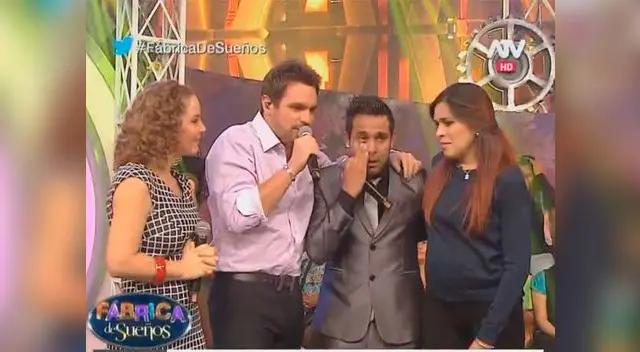 Muy emocionado por la llegada de su hijo Ignacio