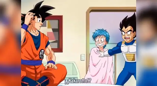 Goku apareció cuando Bulma estaba desnuda 
