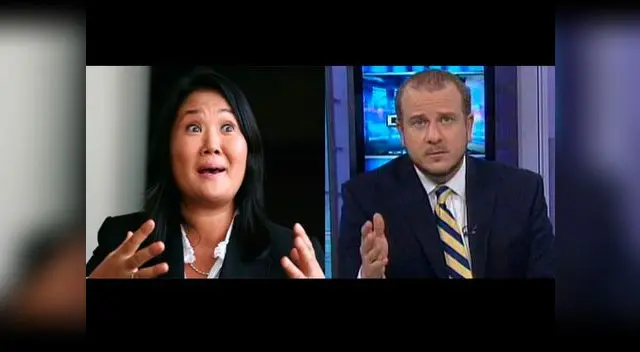 Keiko tiró el teléfono a periodista de Cuarto Poder