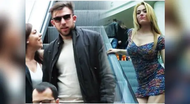 La mujer puso nerviosos a muchos hombres La mujer puso nerviosos a muchos hombres