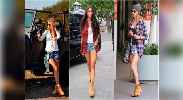 Recuerda mientras más corto sea el short, más cortas tienen que ser las botas.