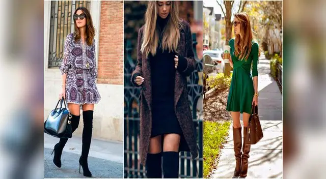 Esta temporada vienen de moda la botas largas que ayudarán a estilizar tu figura