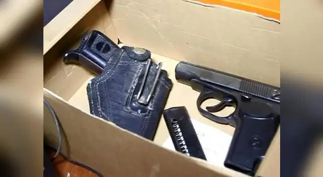 Tenían armas y municiones Tenían armas y municiones