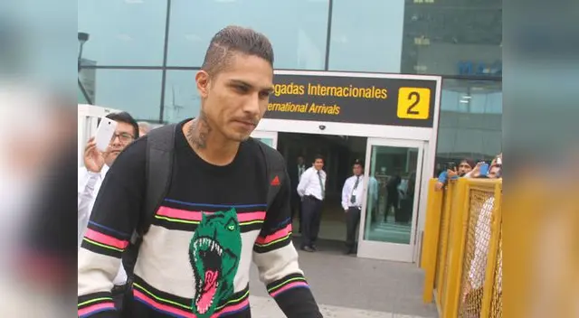 Paolo llegó para sumarse a la selección  y ponerse a punto para la Copa América