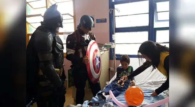 Campaña a favor de niños en hospital chalaco
