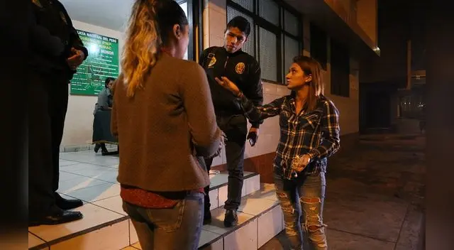 Los agraviados en la Divincri.