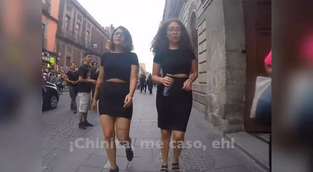 Las féminas descubrieron a los acosadores callejeros Las féminas descubrieron a los acosadores callejeros