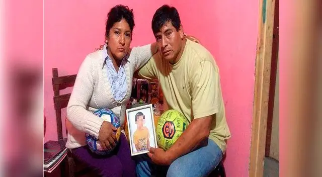 Padres del menor fallecido