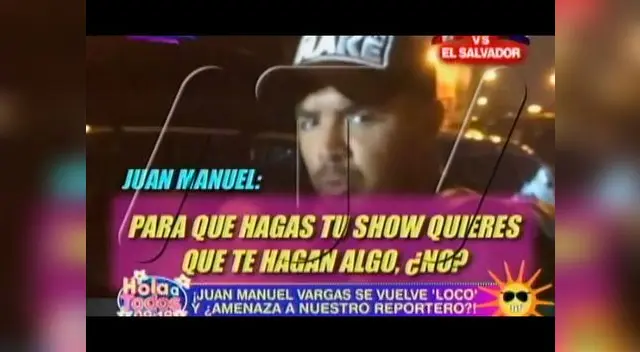 Loco llegó de vacaciones a Perú