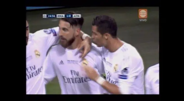 Capitán merengue abrió el marcador Capitán merengue abrió el marcador