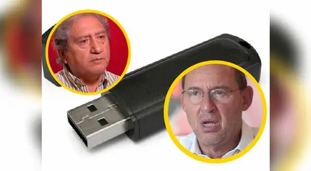 Acusan a José Chlimper de haber entregado USB con audio recortado y manipulado de Jesús Vásquez