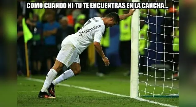 Cristiano Ronaldo protagoniza meme por no anotar en la final