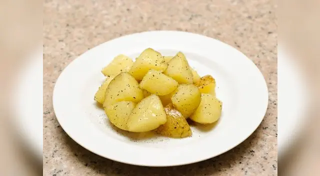 Lo más saludable es comer papa sancochada