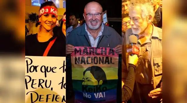 Se unieron al rechazo de la candidatura de Keiko Fujimori Se unieron al rechazo de la candidatura de Keiko Fujimori