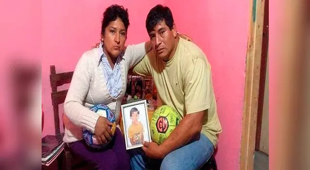 Padres del niño Matías.