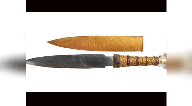 Científicos confirmaron que el material de uno de los puñales del faraón venía del espacio