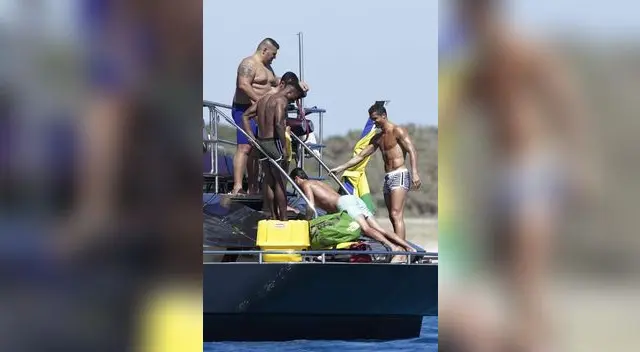 Si que relaja con sus amigos. FOTO: DIEZ