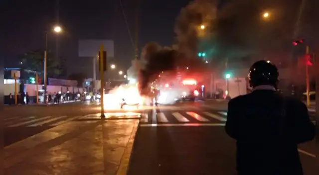 vehículo quedó inservible