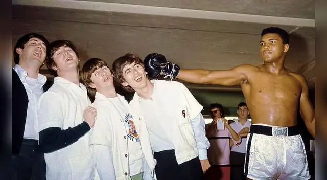 Los Beatles promocionaron la pelea de Ali.