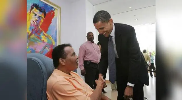 Una estrecha amistad entre Obama y Alí Una estrecha amistad entre Obama y Alí