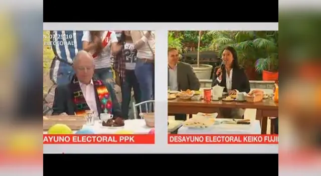 Candidatos realizaron el tradicional desayuno electoral