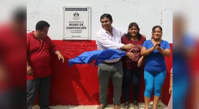 Alcalde Juan Navarro prometió continuar haciendo obras  