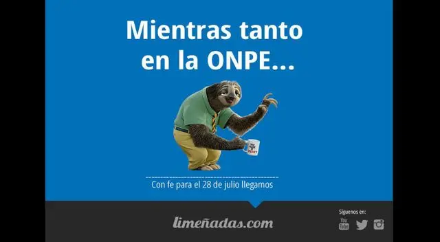 Internautas criticaron demora de conteo de votos Internautas criticaron demora de conteo de votos