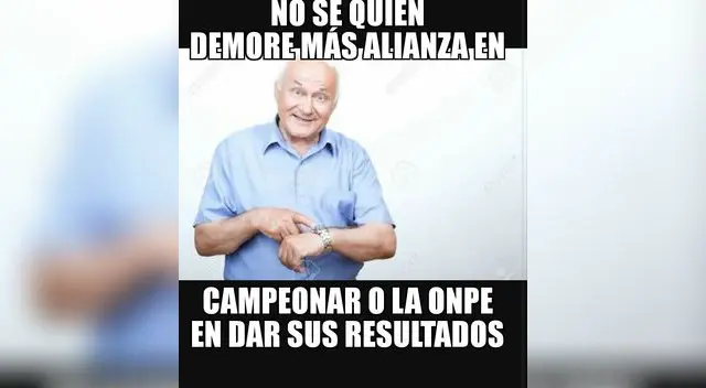 Internautas criticaron demora de conteo de votos Internautas criticaron demora de conteo de votos