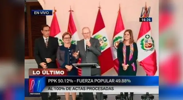 PPK se dirigió a todo el pueblo peruano