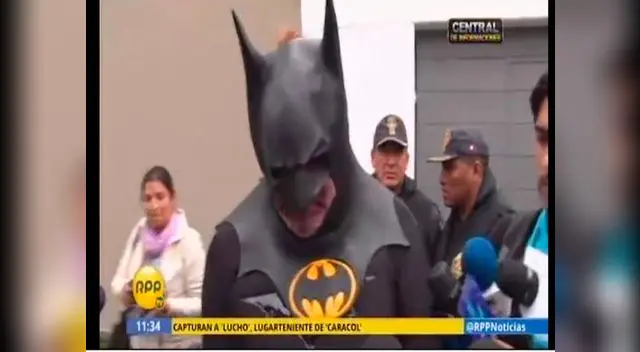 Héroe de ciudad Gotica quería darle consejos de seguridad a PPK Héroe de ciudad Gotica quería darle consejos de seguridad a PPK