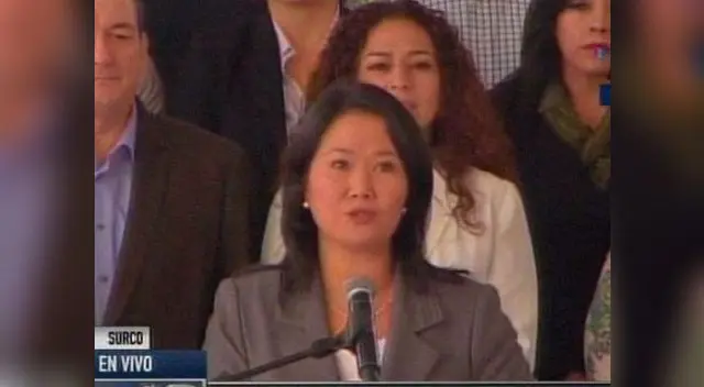 Keiko Fujimori acepto su derrota 