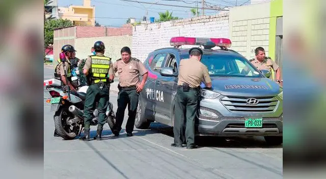 Policía realiza las investigaciones